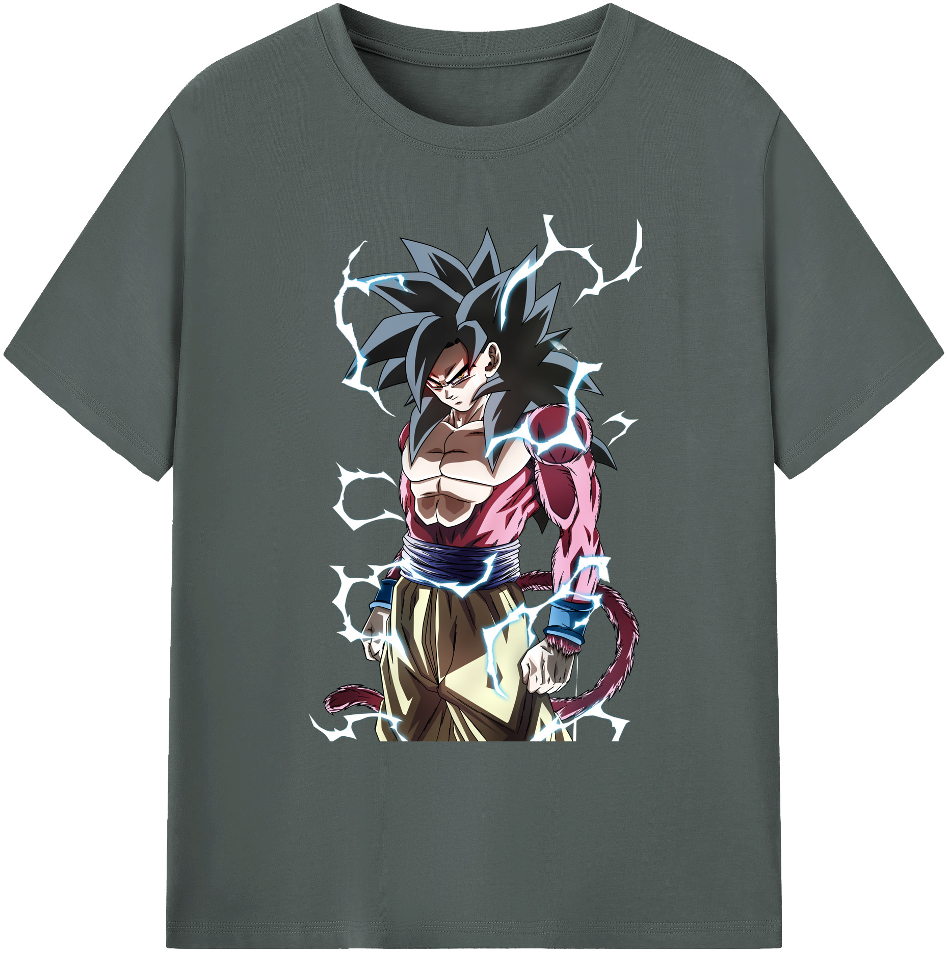 （画像用） ドラゴンボール 孫悟空（そん ごくう）Son Goku カカロット DRAGON BALL Kakarotto 綿100％ メンズ半袖Tシャツ｜肌触りやわらか＆通気性